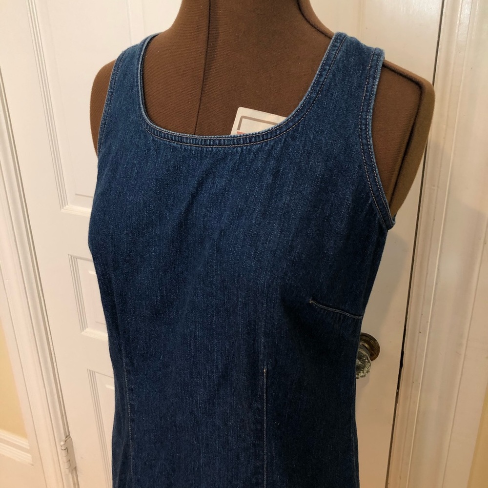 Vintage Jean Dress - Picture 5 of 10